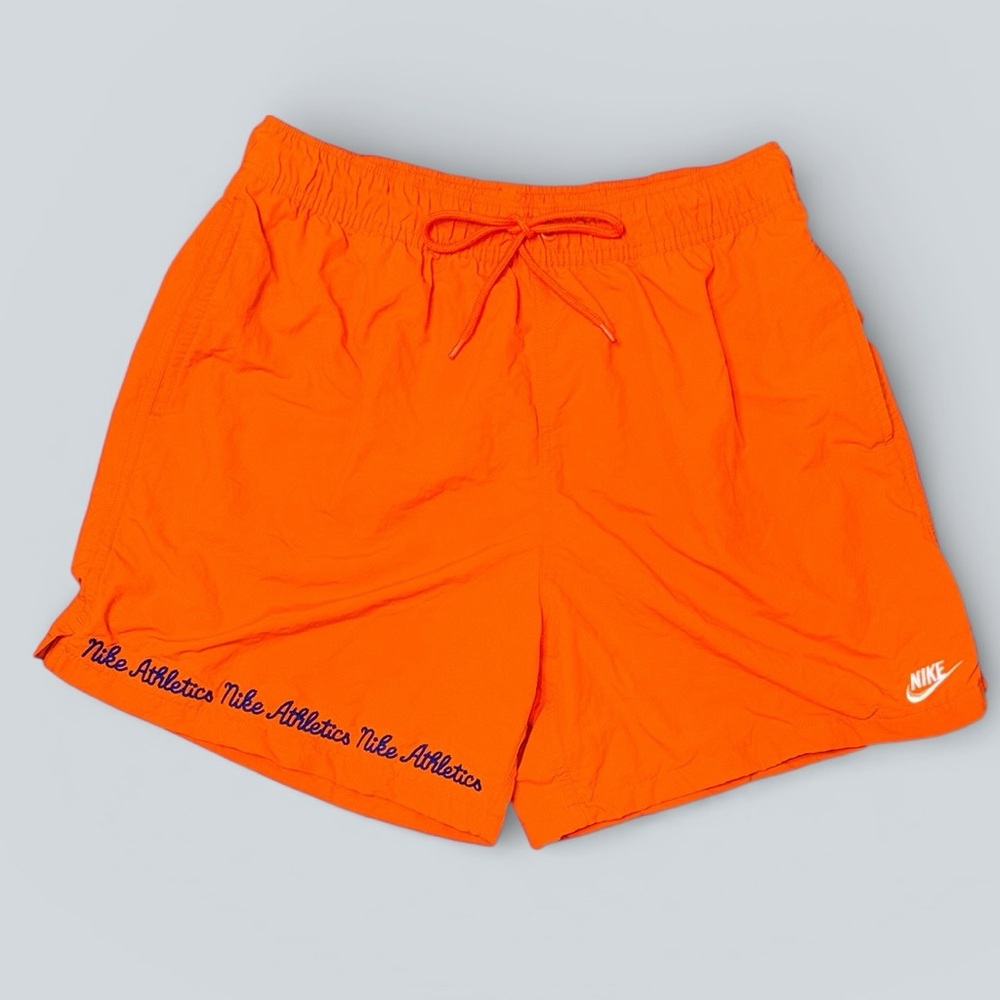 Nike Bright Orange Sports Shorts - Picture 3 of 7